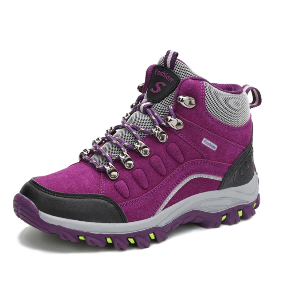 Bota Coturno Feminino com Selo de Segurança Trabalho Leve