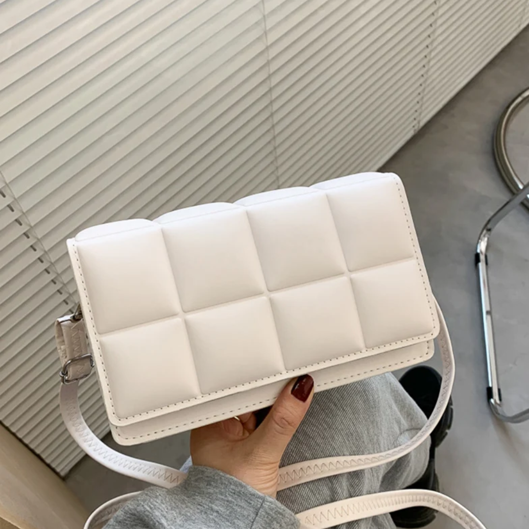 Bolsa Transversal Feminina Couro