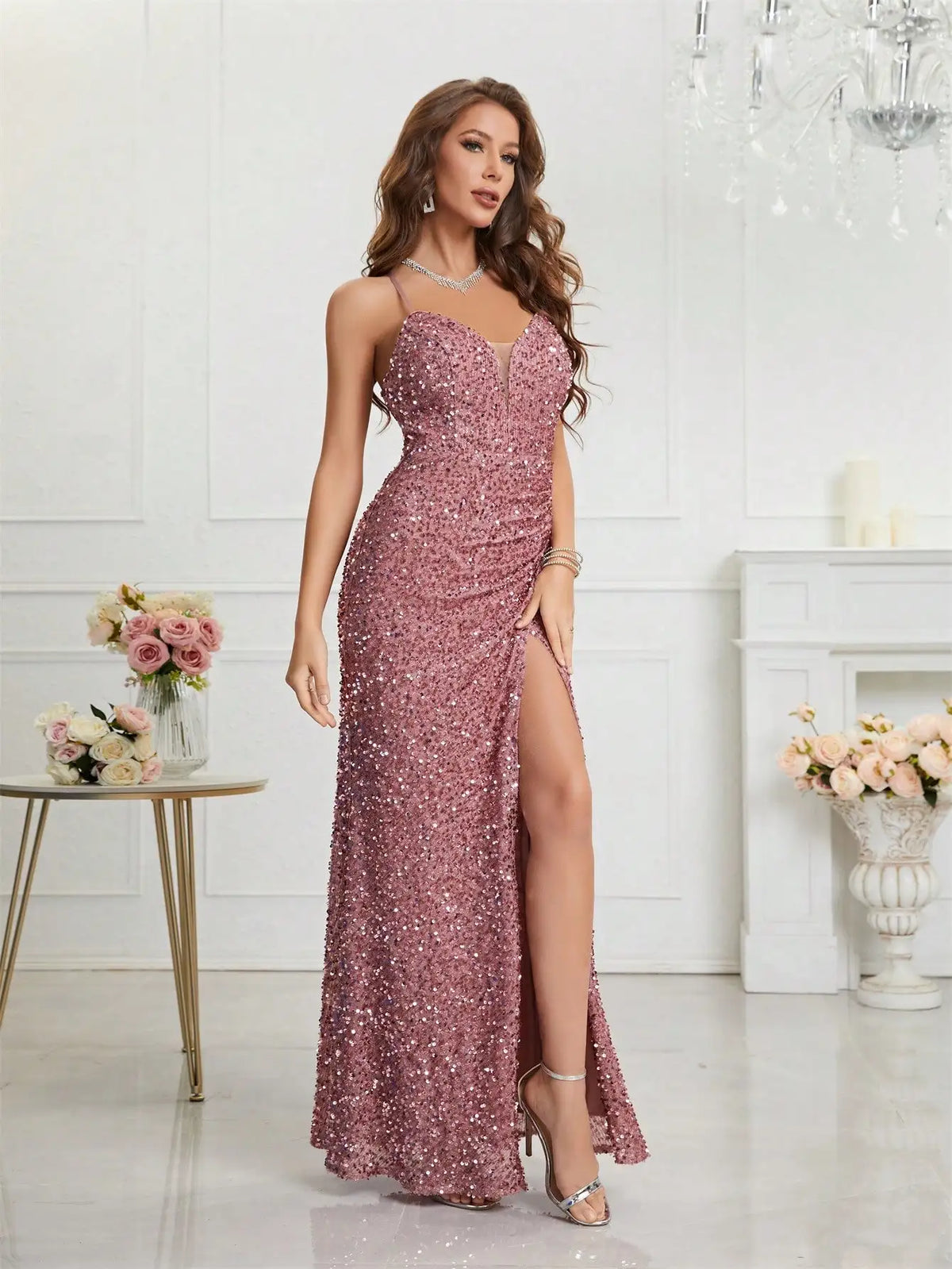 Vestido Longo Split